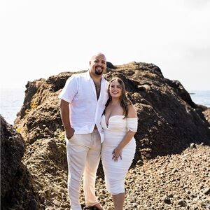ASOS White Midi Dress - Bridal